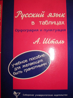 Отдается в дар «Русский язык в таблицах»