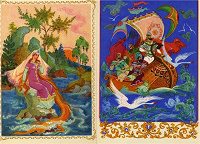 Отдается в дар Комплекты открыток-иллюстраций к сказкам, выпущенные в СССР.
