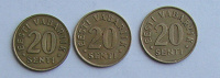 Отдается в дар монетки Эстонии