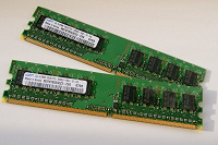 Отдается в дар Оперативка 2X512Mb DDR2