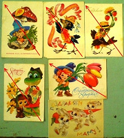 Отдается в дар Советские открытки с 8 марта- милые зверушки