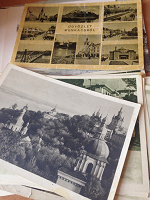 Отдается в дар ЧБ открытки с видами Киева и других городов