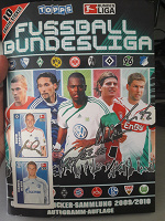 Отдается в дар Альбом для стикеров «Fussball Bundesliga сезон 2009/2010»