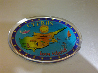 Отдается в дар Магнитик на холодильник Cyprus