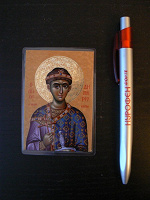 Отдается в дар православная икона св. Димитрий Солунский