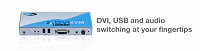 Отдается в дар DVI KVM 2x1 switcher