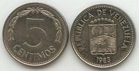 Отдается в дар Монета Венесуэла