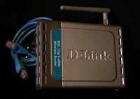 Отдается в дар Wi-Fi маршрутизатор D-link DI-524 (требует внимания)