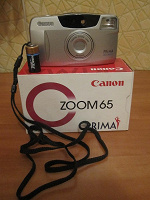 Отдается в дар Фотоаппарат Canon Prima Zoom 65 AiAF