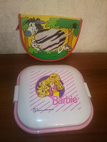 Отдается в дар Ланч-бокс детский, Barbie + пенал