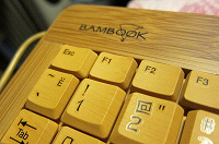 Бамбуковая клавиатура на поделки или запчасти