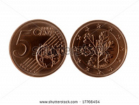 Отдается в дар Монеты 5 и 10 Евроцентов (Euro Cent)