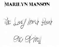 Отдается в дар Marilyn Manson «The Long Hard Road Out Of Hell» the book