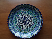 Отдается в дар Тарелка из Узбекистана