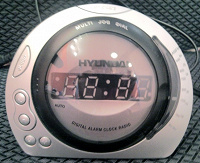 Отдается в дар Радиобудильник Hyundai