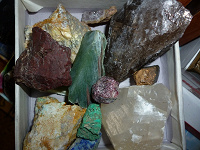 Отдается в дар Мини-коллекции минералов