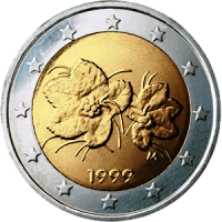 Отдается в дар 2 евро Финляндии