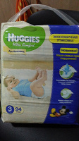 Отдается в дар Подгузники Huggies Ultra Comfort для мальчиков 3 (5-9 кг) 94 штуки
