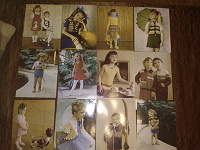 Отдается в дар советские открытки с выкройками свяжите детям