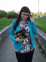 Отдается в дар Бирюзовый пиджак