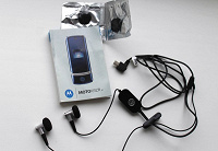 Отдается в дар Гарнитура для Motorola MOTO KRZR K1
