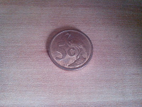 Отдается в дар 5 центов 2008 ЮАР