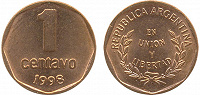 Отдается в дар Монета Аргентины.