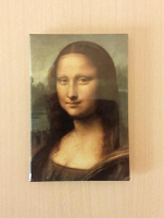 Отдается в дар Сувенир из Парижа — Магнитик Мона Лиза