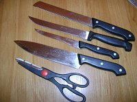 Отдается в дар Кухонные ножи Bergner
