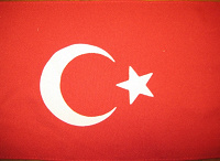 Отдается в дар Флаг Турции 20 х 31