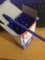Отдается в дар Ручки синие