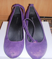Отдается в дар Туфли фиолетовые