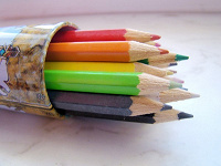 Отдается в дар Набор цветных карандашей