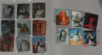Отдается в дар Карточки Пингвины Мадагаскара