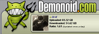 Отдается в дар Инвайт на demonoid.com