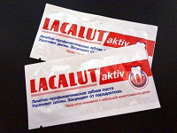 Отдается в дар Зубная паста Lacalut
