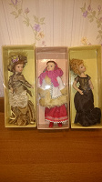 Отдается в дар Три куколки Дамы эпохи