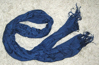 Отдается в дар Синий шарфик