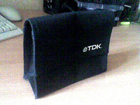 Отдается в дар Сумочка на пояс TDK