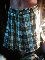 Отдается в дар юбка-шотландка pellini. 44 размер.