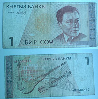 Отдается в дар 1 киргизский сом
