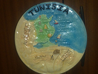 Отдается в дар Тарелочка настенная из Туниса