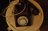 Отдается в дар стационарный телефон (советский)