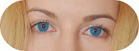 Отдается в дар цветные линзы Royal Blue