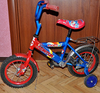 Отдается в дар велосипед детский на 3-5лет