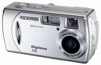 Отдается в дар Цифровой фотоаппарат SAMSUNG Digimax 301