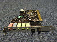 Отдается в дар Звуковая карта Terratec Aureon 5.1 FUN (PCI)