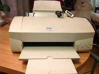 Отдается в дар Epson Stylus Color 740 полноценный струйный принтер