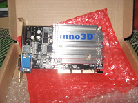 Отдается в дар AGP Видео карта Inno3d MX-440 64MB