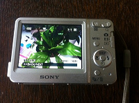 Отдается в дар Фотоаппарат Sony Cyber-Shot DSC-S930